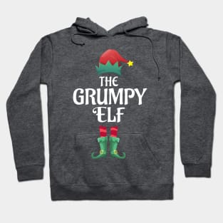 The Grumpy Elf Christmas Matching Pajama PJ Family Party Gift Hoodie